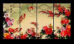 牡丹国画