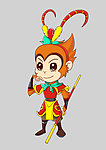 孙猴子 卡通 Q版
