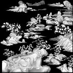 浮雕灰度图