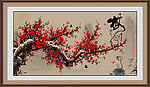 国画梅花