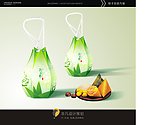 创意粽子包装（平面图）