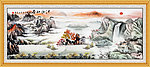 国画山水画