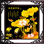 金色荷花