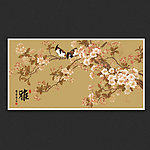 鸟语花香大型屏风