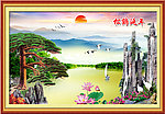 黄山迎客松