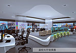 监控中心大厅灯光材质