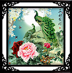 孔雀牡丹