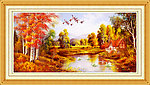 山水油画