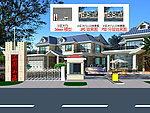 大门效果图模型