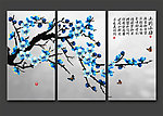 无框画