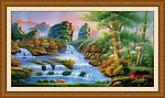 巨幅山水画