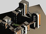 住宅小区模型