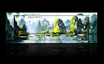 桂林山水长卷山水画