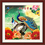 国画牡丹