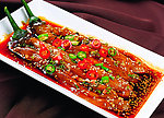 鲜椒炭烧茄子