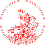 精雕线描图