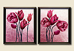 装饰画 油画 花卉