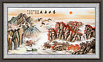 国画山水