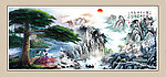 黄山迎客松
