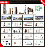 商业广场导向标识设计