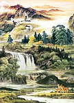 山水国画