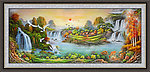 油画 聚宝盆油画
