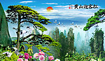 迎客松 黄山迎客松