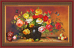 花卉油画