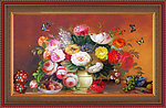 花卉油画
