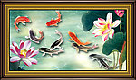 九鱼图