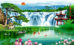山水风景画