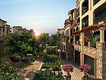 小区住宅景观效果图