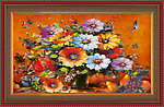 花卉油画