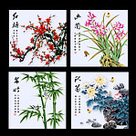 梅兰竹菊