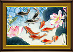 国画荷花