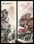 移门山水