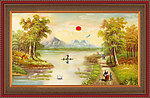 油画