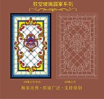 教堂玻璃图案