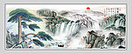 黄山迎客松