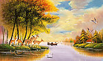 油画
