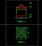 仿竹亭施工图