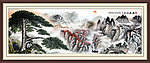 黄山迎客松