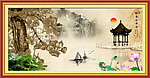 巨幅山水画