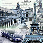 欧美风格油画 装饰画