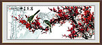 国画梅花