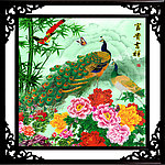 花开富贵 花鸟画