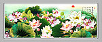 国画荷花