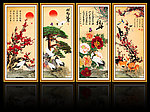 国画 梅花