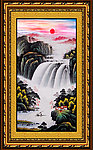 聚宝盆风水画