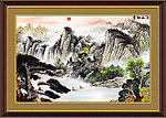 黄山迎客松